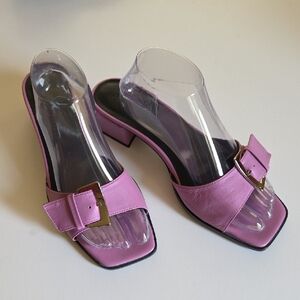 The Paloma Wool Margarita Heeled Sandals, Medium Pink, Size US 10.5/ EUR 41